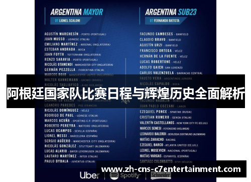 阿根廷国家队比赛日程与辉煌历史全面解析 阿根廷国家队比赛日程与辉煌历史全面解析